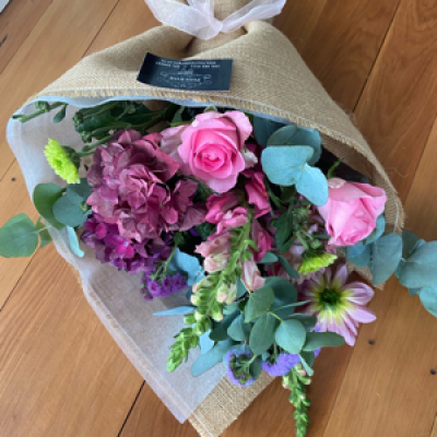 French Country bouquet - A softly romantic country garden bouquet