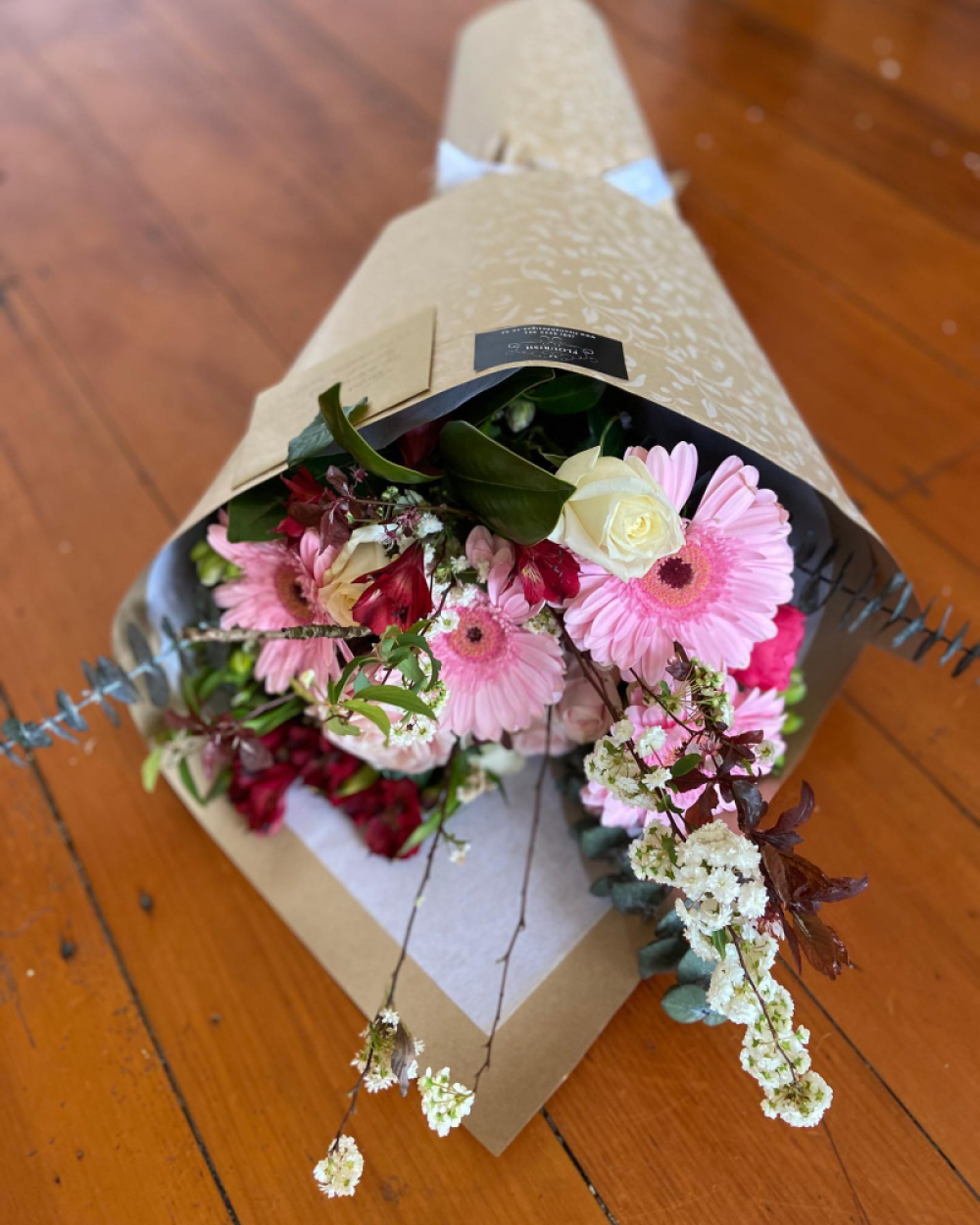 Gerbera and Rose bouquet Product Image