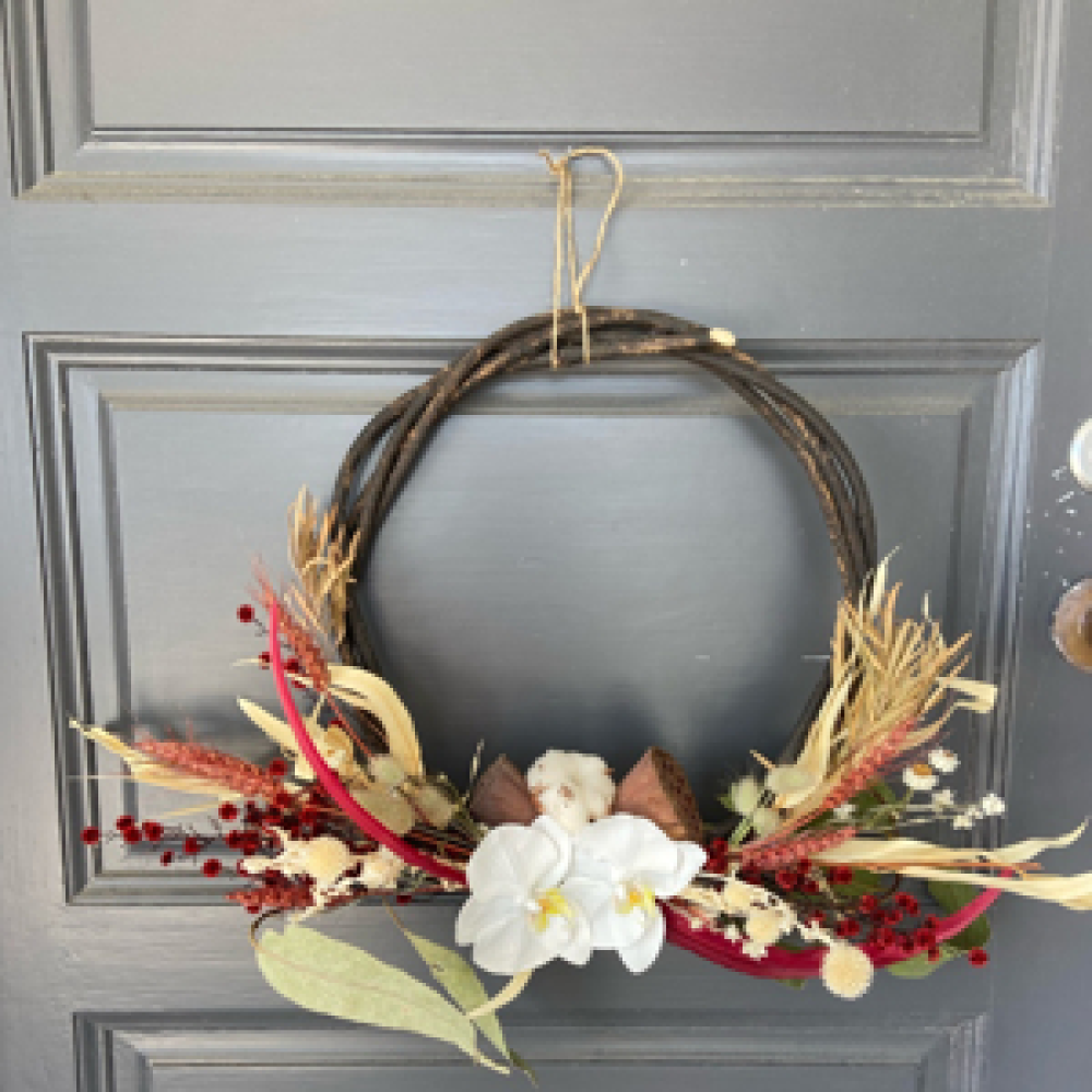 Dried Christmas Wreath Product Image